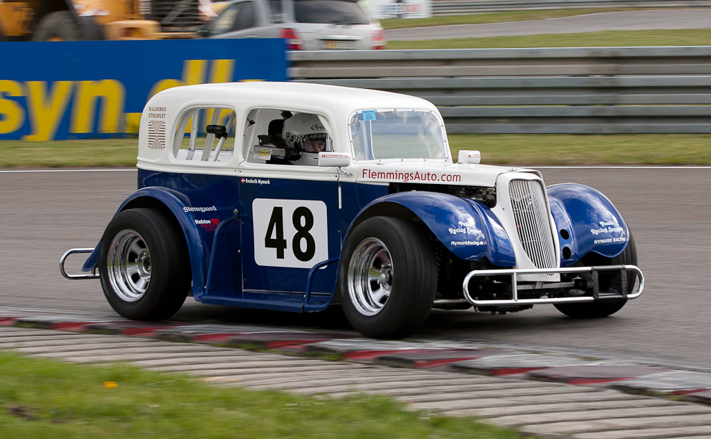 Bremseproblemet er løst og tempoet blev sat i vejret.
(Foto: Motorsporten.dk)